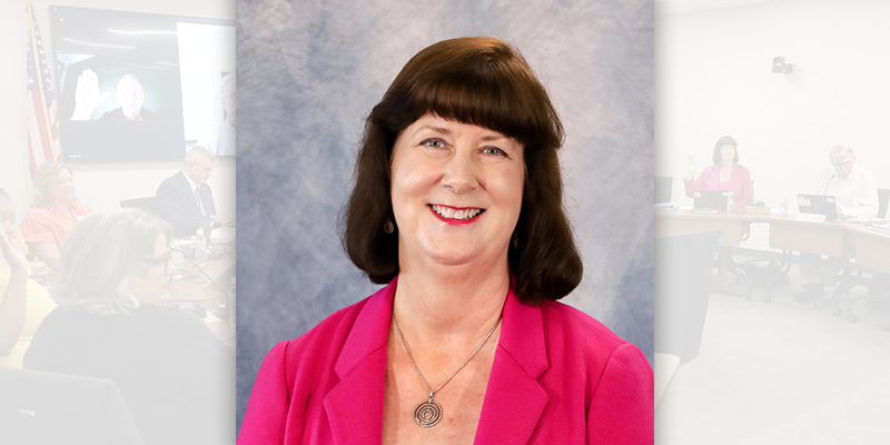 picture of woman in pink shirt 