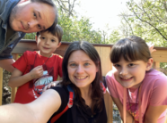 Headshot of Jessica Jenkins and her Family