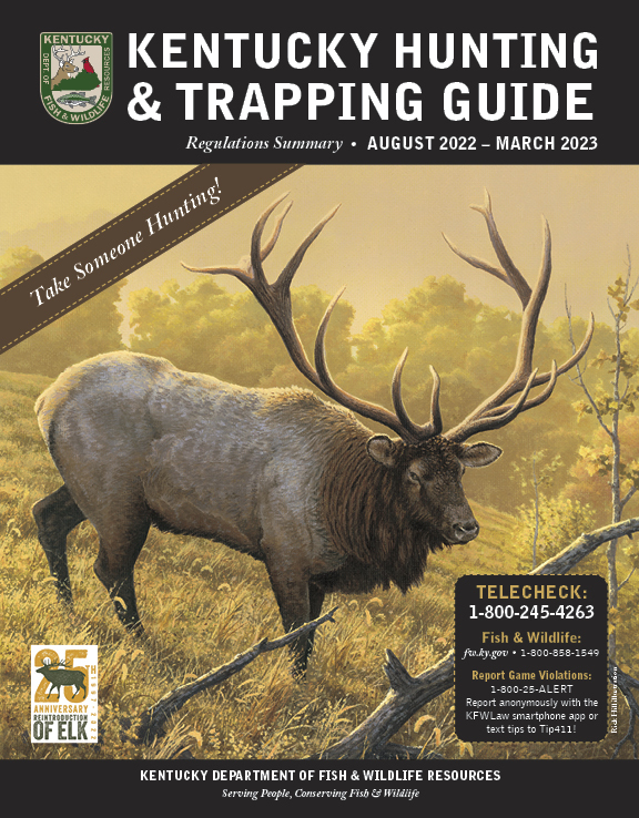 2022-23 Fall Hunting/Trapping Guide cover 
