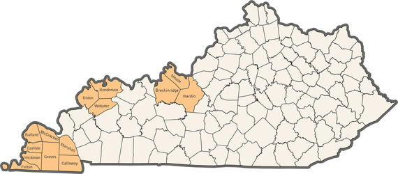 2025 CWD Surveillance Zone Map