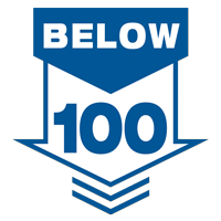 Below 100