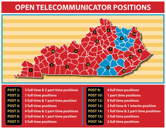 vacant telecommunicator positions