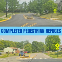 pedestrian refuge