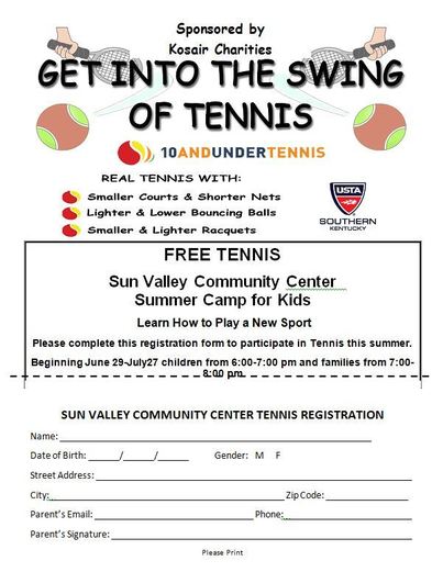 Tennis Clinic