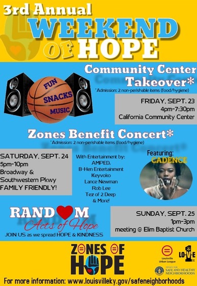 weekend of hope flyer