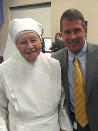 Pat at Little Sisters