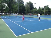 Seneca tennis courts
