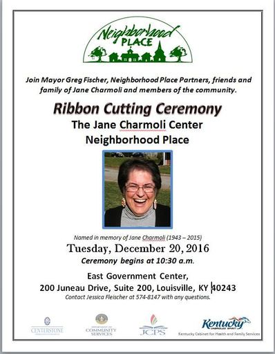 Charmoli Center opening flyer