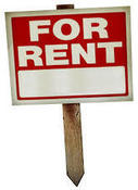 rental sign