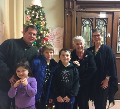 Pat family at St. Johns