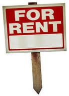 rental sign