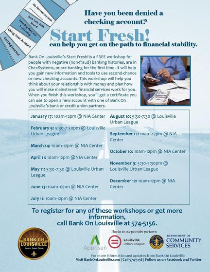 Start Fresh! flyer