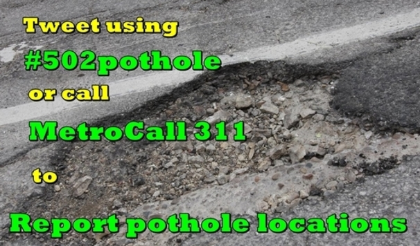 Reporting Potholes