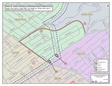 Eastern Parkway map 2