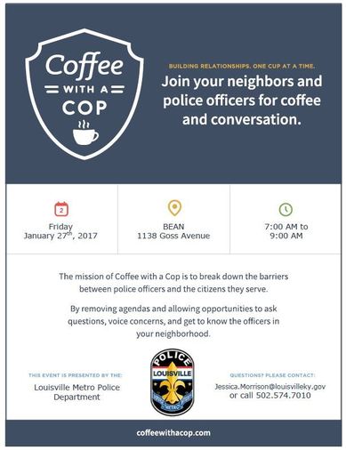 Coffee with a cop