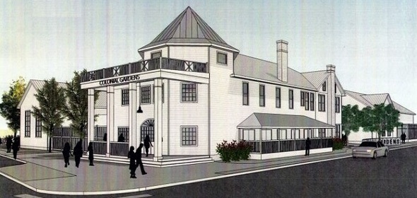 Colonial Gardens drawing