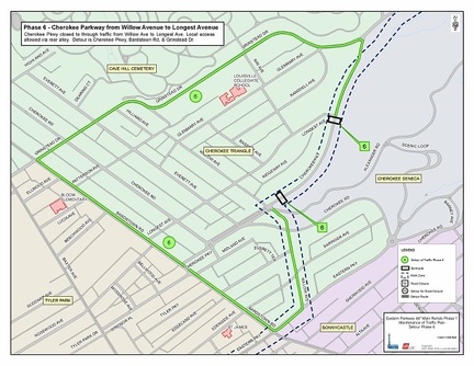 Eastern Parkway map 6