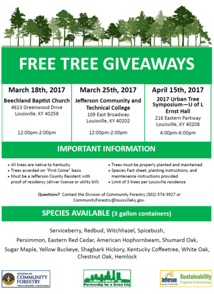 Tree Giveaway