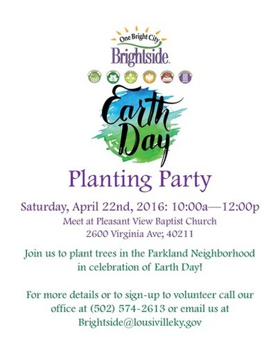 Earth Day Planting Party