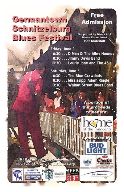 blues festival poster