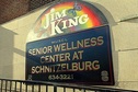 Jim King MUSCL senior wellness sign