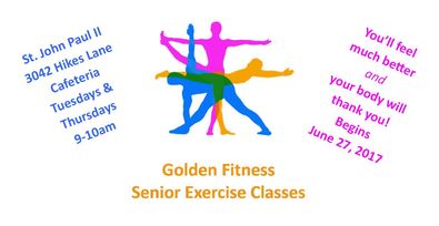 Senior fitness graphic