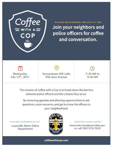 Coffee with a cop July 12