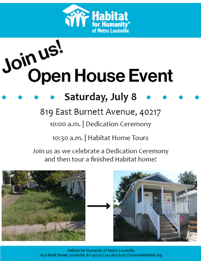 Habitat Open House Flyer
