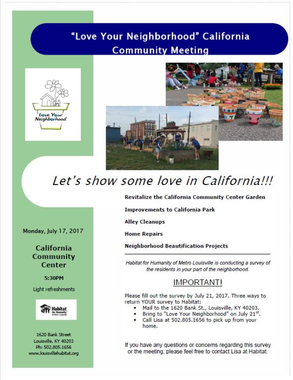 Community Meeting