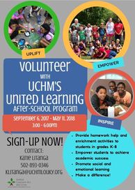 UCHM seeking volunteers