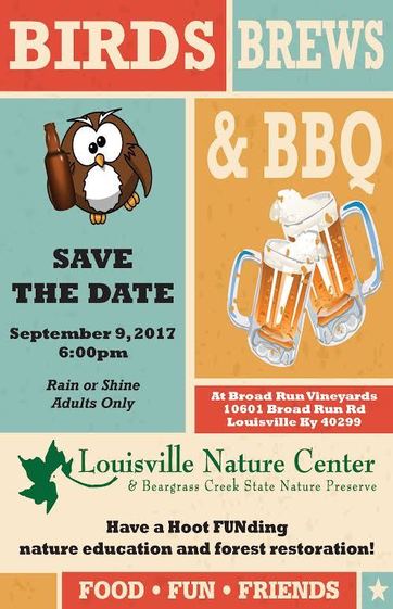 birds brews bbq fundraiser flyer