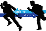Catch me if you can logo
