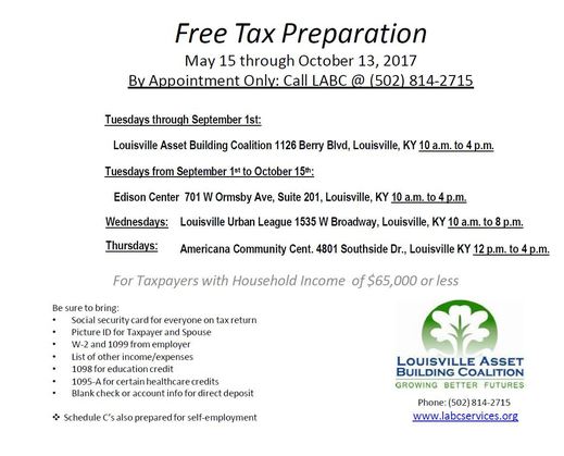 Louisville Asset flyer