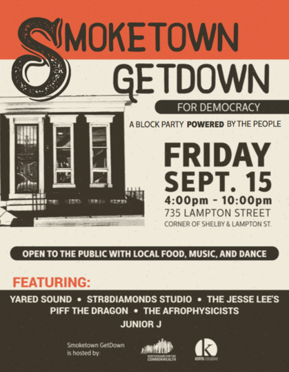 smoketown getdown flyer