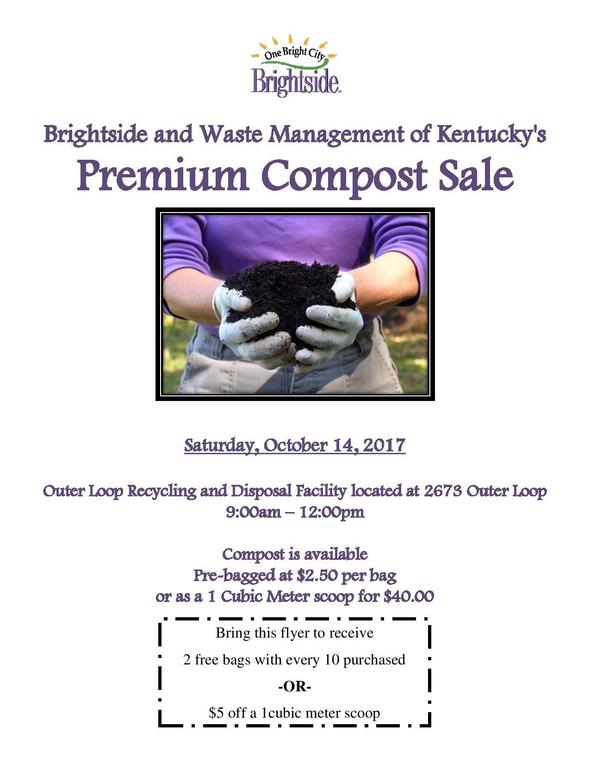 Brightside Compost Sale
