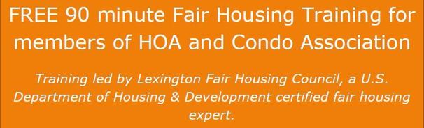 Fair Housing Training
