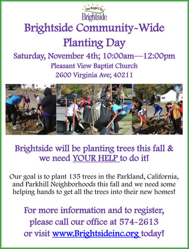Brightside planting day