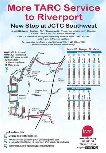 New TARC service flyer