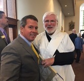 CM Mulvihill with Deacon Pat