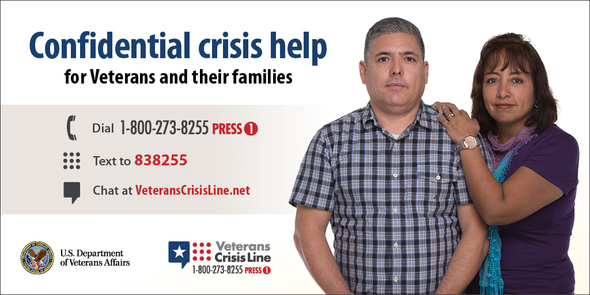 Veterans Crisis Line image