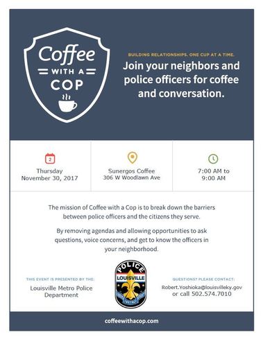 Coffee with a cop