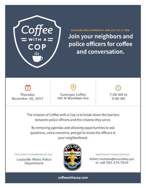 Coffee with a cop