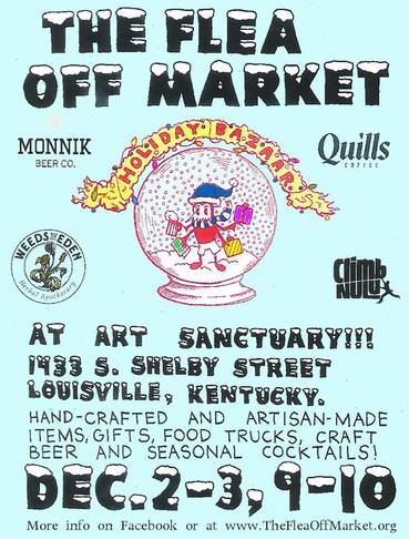 Flea Off Market at Art Sanctuary flyer