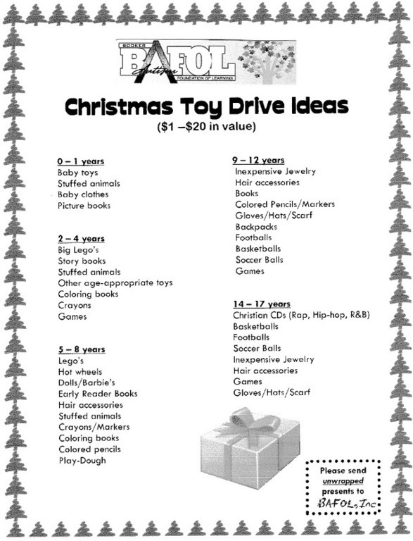 Christmas Toy Drive