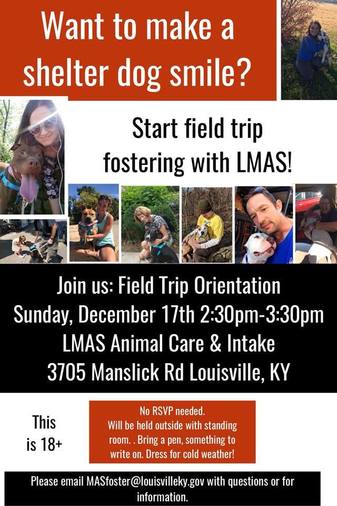 LMAS field trip orientation