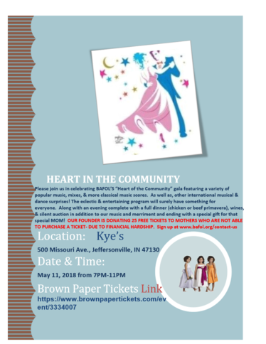 Heart of the Community flyer