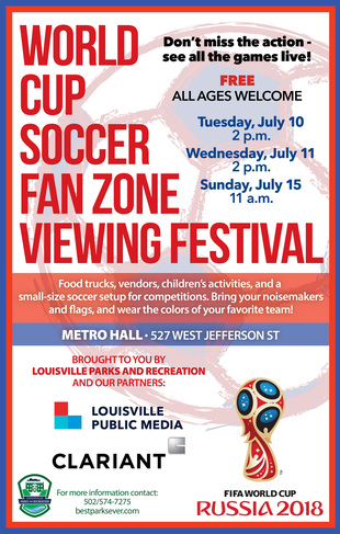 World Cup Soccer festival flyer