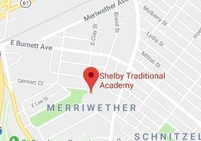 map for Shelby Traditional