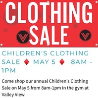 clothing sale