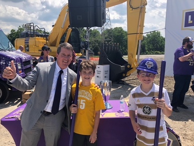 Lou FC groundbreaking photo